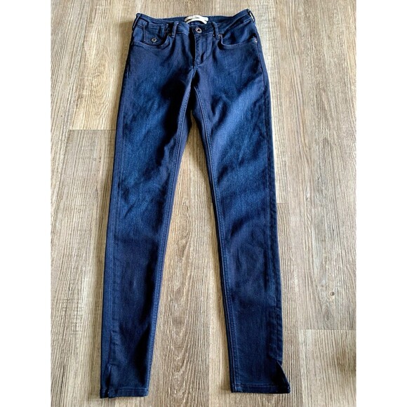 Maison Scotch Amsterdams Blauw Deja Voodoo Skinny Stretch Split Ankle Jeans 26R - Picture 2 of 11